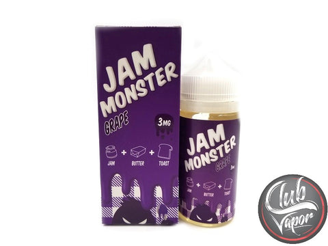 Grape E-Liquid by Jam Monster Liquids 100mL