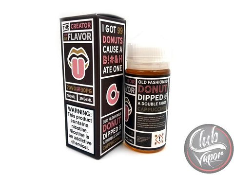 Donut Cappuccino Creator of Flavor E-Liquid by Charlie's Chalk Dust 100mL