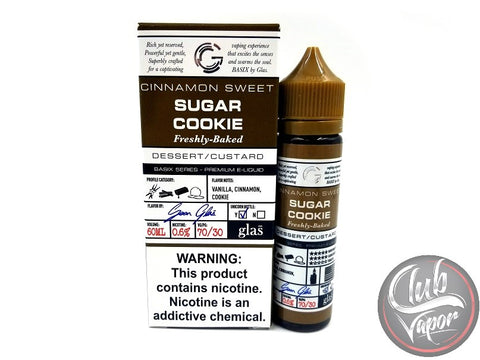 Sugar Cookie Basix Series by Glas E-Liquid 60mL