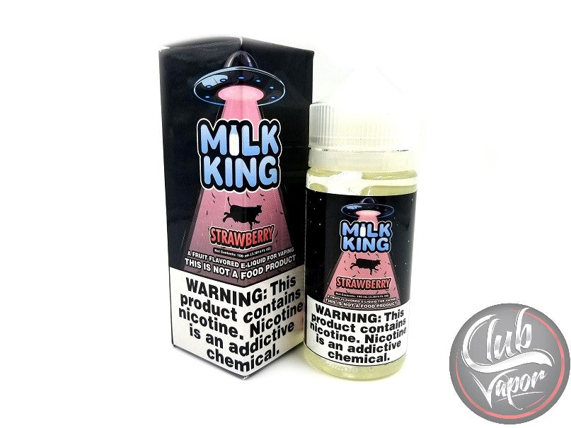 Strawberry 100mL E-Liquid by Milk King