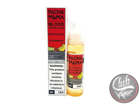 Blood Orange Banana Gooseberry 60mL E-Juice by PACHAMAMA E-Liquid