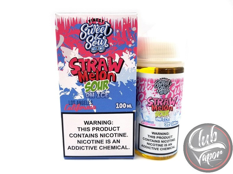 Ice Straw Melon Sour E-Liquid by Finest Sweet & Sour 100mL