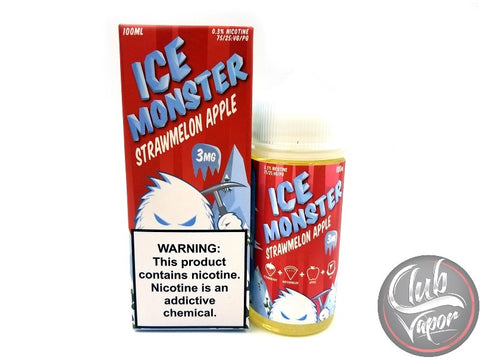 Strawmelon Apple E-Liquid by Ice Monster 100mL