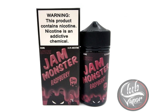 Raspberry E-Liquid 100mL by Jam Monster Liquids