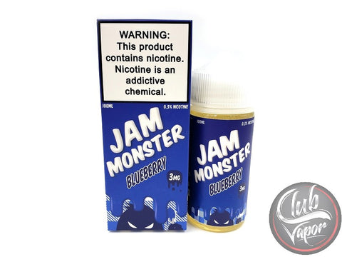 Blueberry E-Liquid by Jam Monster Liquids 100mL