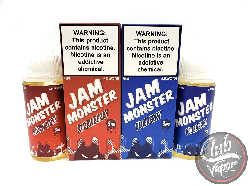 Jam Monster 200mL E-Liquid Bundle (Combo Pack)