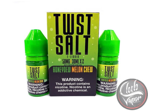 Honeydew Melon Chew Salt Nicotine 60mL E-Liquid by Twist Salt