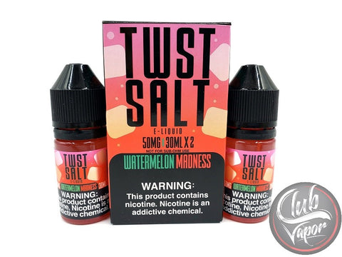 Watermelon Madness Salt Nicotine 60mL E-Liquid by Twist Salt