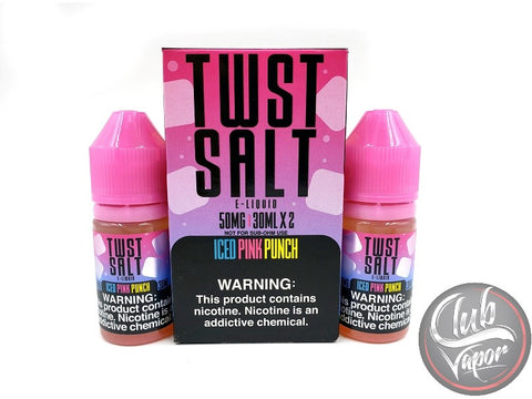 Iced Pink Punch Salt Nicotine 60mL E-Liquid by Twist Salt