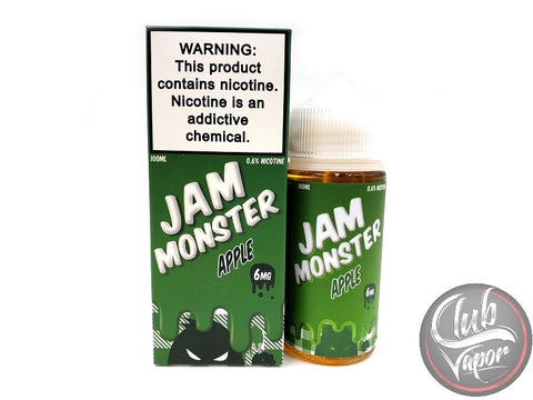 Apple E Liquid by Jam Monster Liquids 100mL