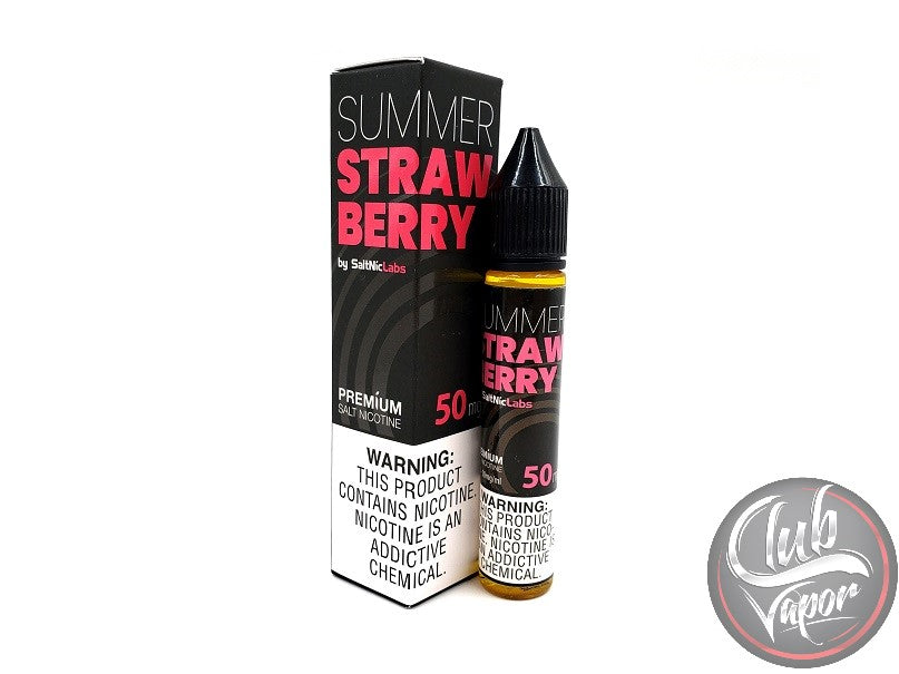 Summer Strawberry Salt Nicotine E-Liquid 30mL by VGOD Salt