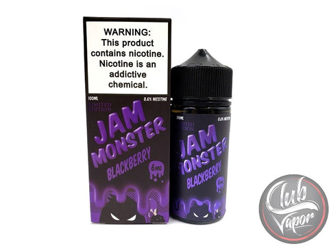 Blackberry E-Liquid 100mL by Jam Monster Liquids