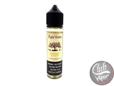 Monkey Snack 60mL E-Liquid by ﻿Ripe Vapes