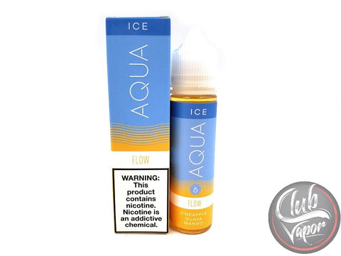 Flow Ice E-Liquid by Aqua E-Juice 60mL