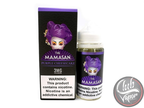 Purple Cheesecake 60mL E-Liquid by The Mamasan