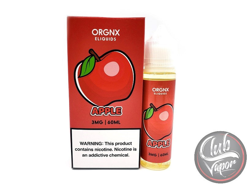 Apple 60mL E-Juice by ORGNX Liquids