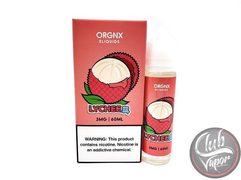 Ice Lychee 60mL E-Juice by ORGNX Liquids