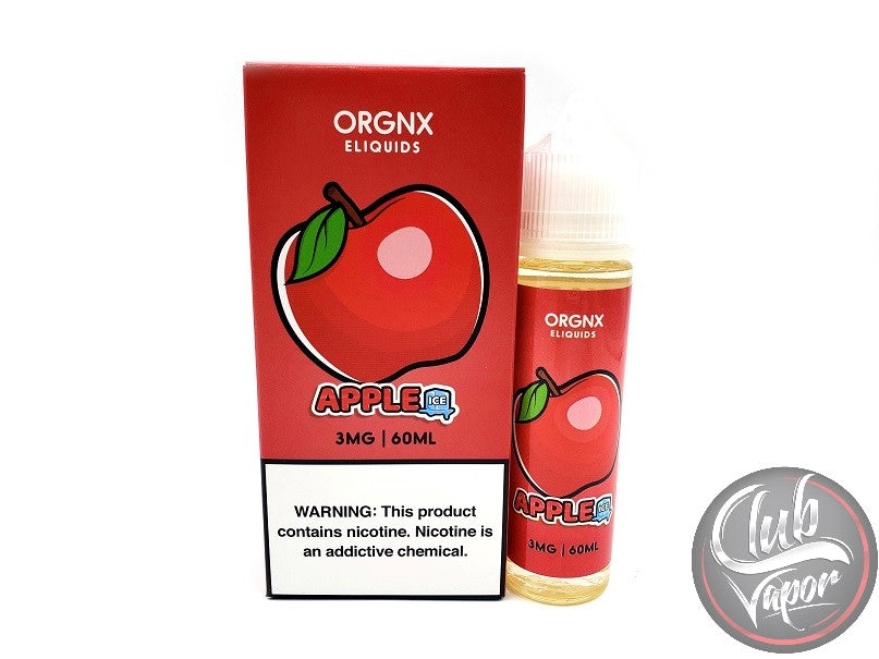 Ice Apple 60mL E-Juice by ORGNX Liquids