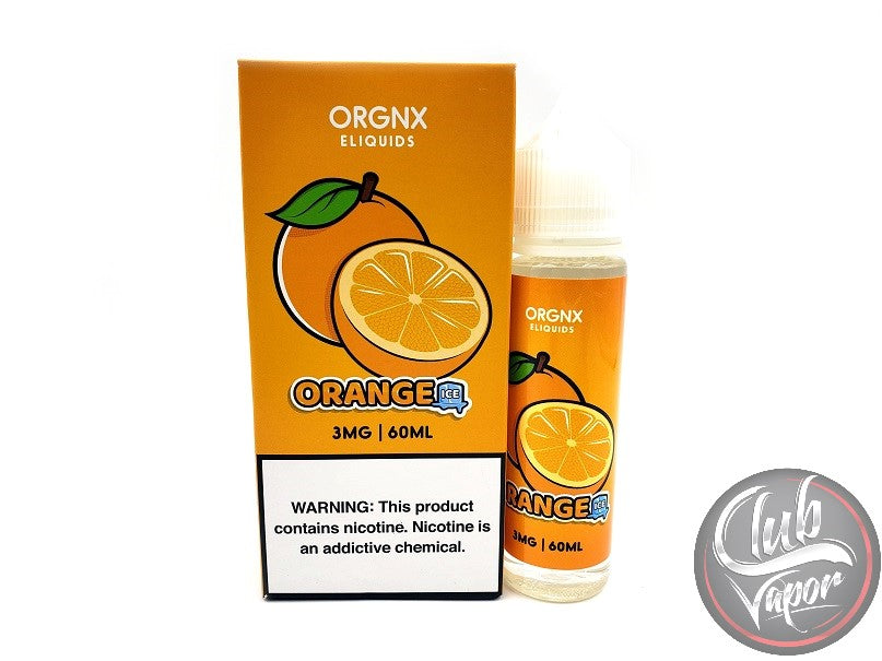 Ice Orange 60mL E-Juice by ORGNX Liquids