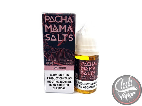 Apple Tobacco Salt E-Liquid by Pachamama Salts 30mL