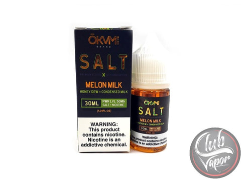 Melon Milk Salt Nicotine E-Liquid by Okami Salt 30mL