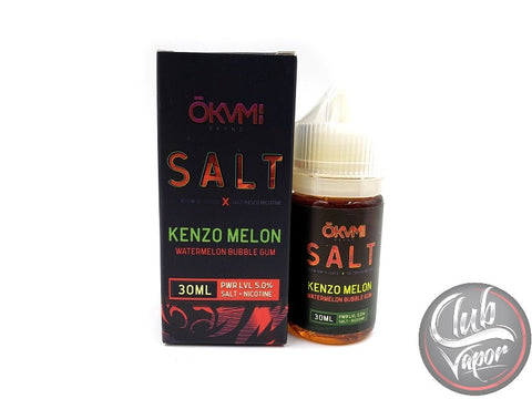Kenzo Melon Salt Nicotine E-Liquid by Okami Salt 30mL