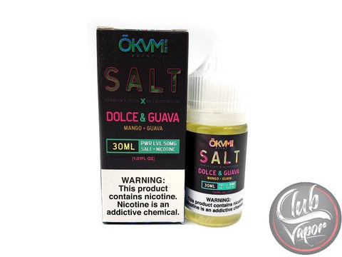 Dolce & Guava Salt Nicotine E-Liquid by Okami Salt 30mL