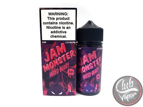 Mixed Berry E-Liquid 100mL by Jam Monster Liquids