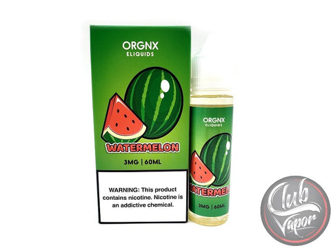 Watermelon 60mL E-Juice by ORGNX Liquids