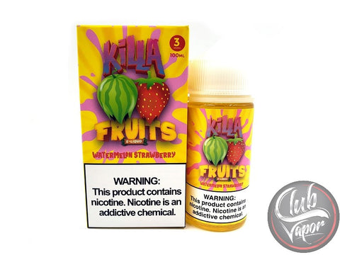 Watermelon Strawberry 100mL E-Liquid by Killa Fruits