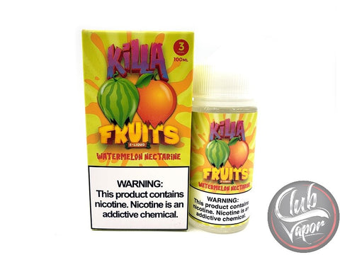 Watermelon Nectarine 100mL E-Liquid by Killa Fruits