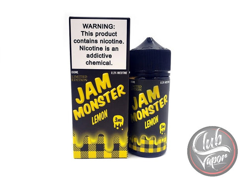 Lemon Jam E-Liquid by Jam Monster Liquids 100mL