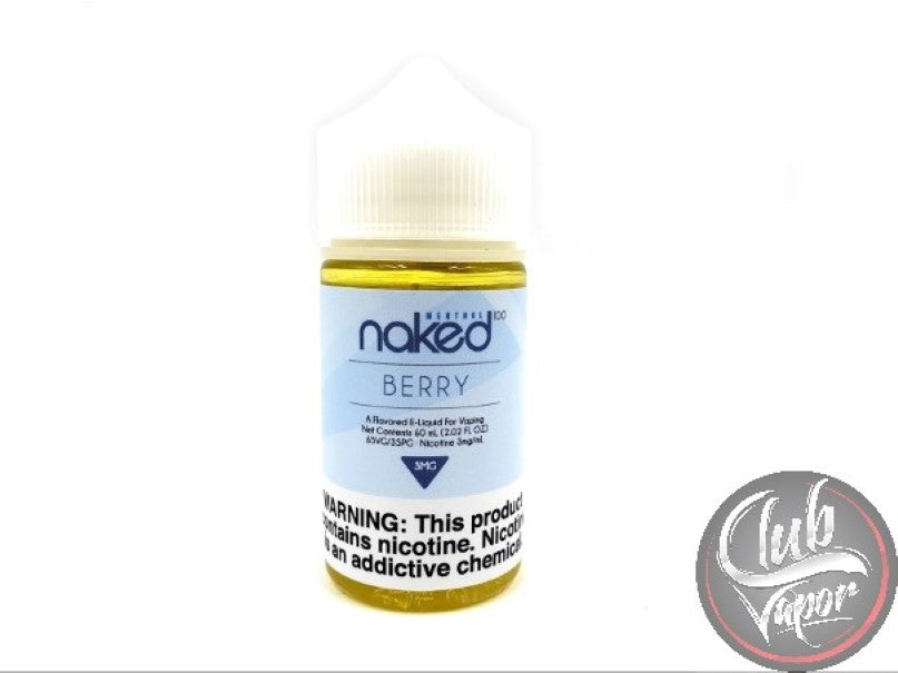 Berry E Liquid by Naked 100 Menthol 60mL