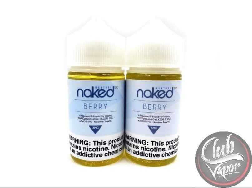 Berry E Liquid by Naked 100 Menthol 120mL