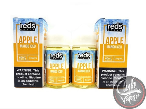 Mango Red's Apple ICED E-Juice by 7 Daze 120mL
