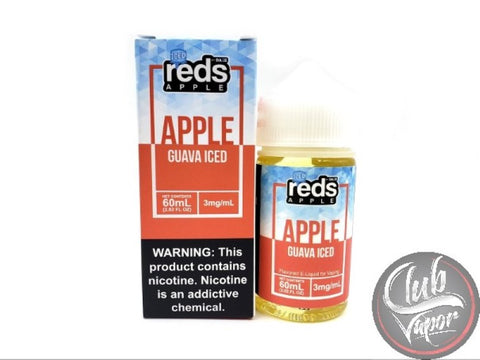 Guava Red's Apple ICED E-Juice by 7 Daze 60mL