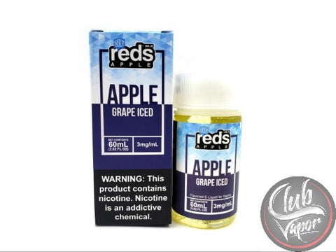 Grape Red's Apple ICED E-Juice by 7 Daze 60mL