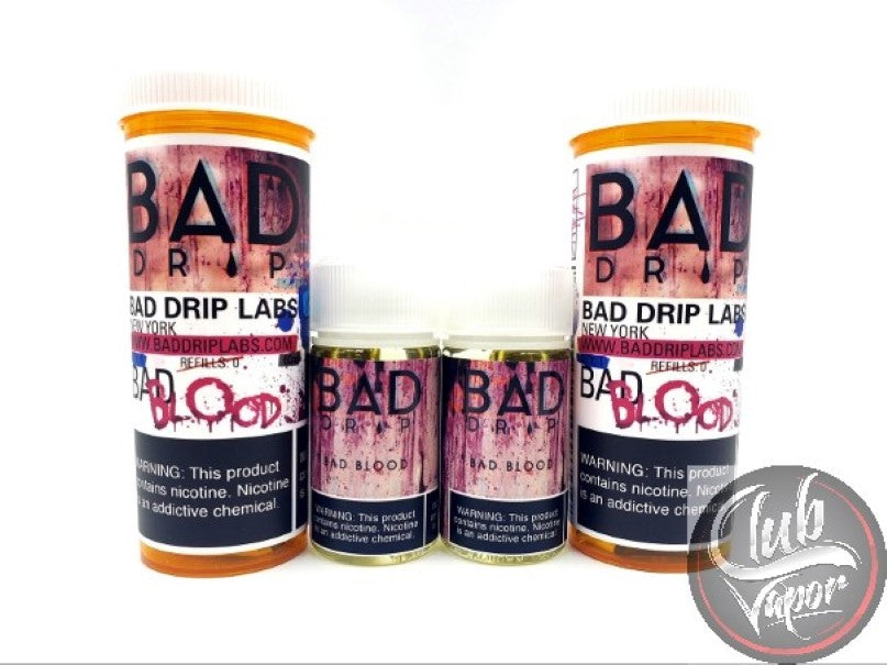 Bad Blood E Liquid by Bad Drip 120ml