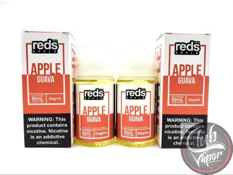 Guava Red's Apple E-Juice by 7 Daze 120mL