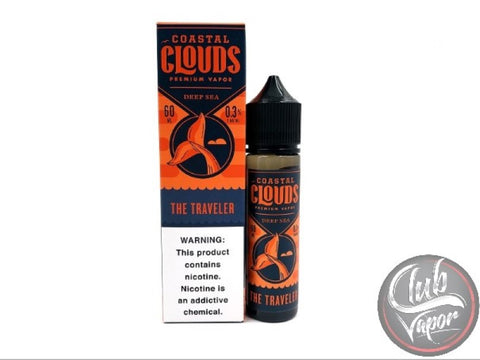 The Traveler 60mL E-Liquid by Coastal Clouds