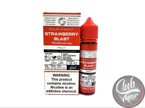 Strawberry Gummy Basix Series by Glas E-Liquid 60mL