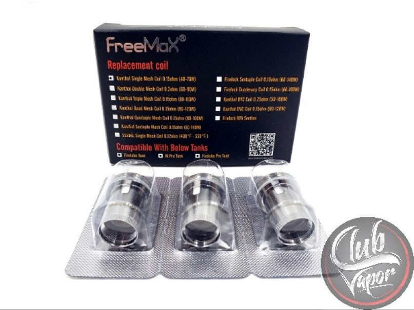 Fireluke Mesh Pro Replacement Coils By Freemax