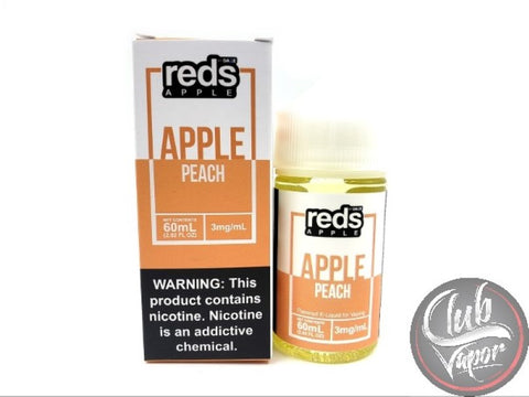 Peach Red's Apple E-Juice by 7 Daze 60mL