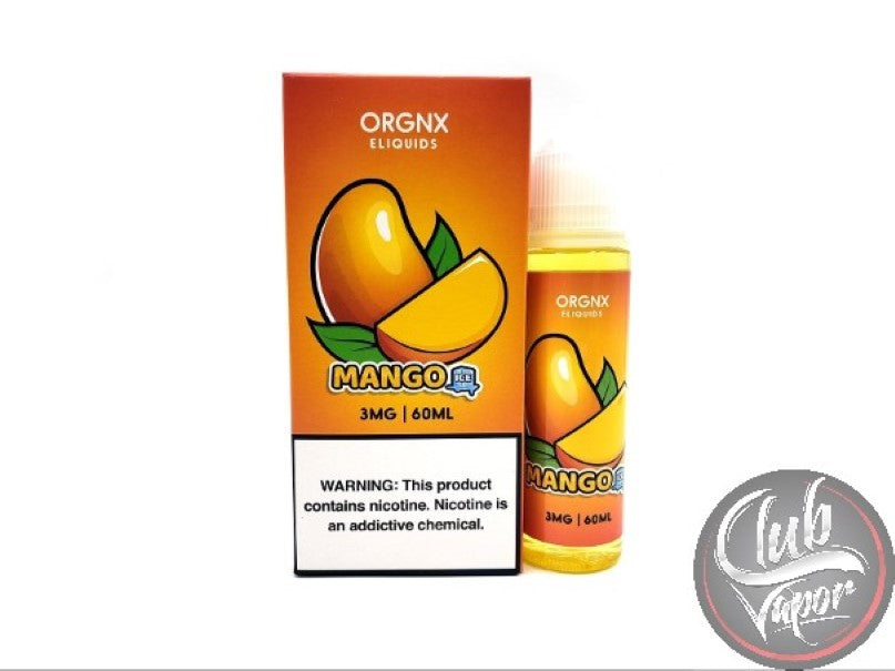 Ice Mango 60mL E-Juice by ORGNX Liquids