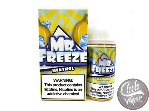 Banana Frost 100mL E-Liquid by Mr Freeze