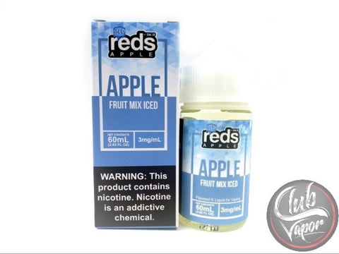 Fruit Mix Red's Apple ICED E-Juice by 7 Daze 60mL