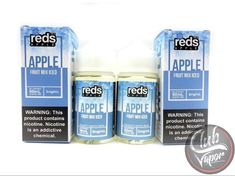 Fruit Mix Red's Apple ICED E-Juice by 7 Daze 120mL