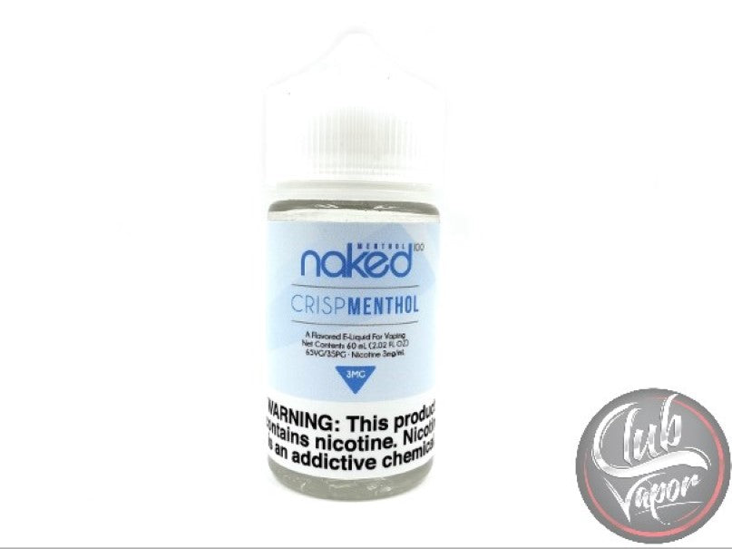 Crisp Menthol E-Liquid by Naked 100 Menthol 60mL