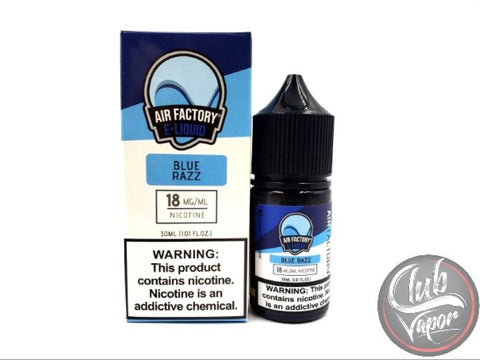 Blue Razz Nic Salt E-Liquid by Salt Factory 30mL