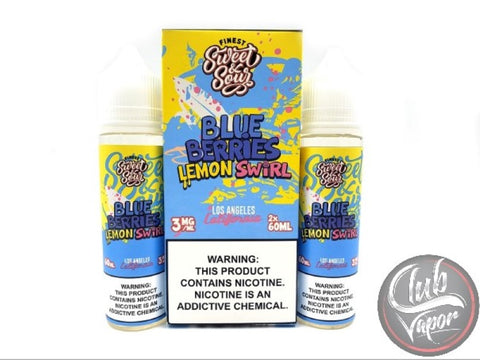 Blue Berries Lemon Swirl E-Liquid by Finest Sweet & Sour 120mL